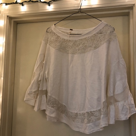 FREE PEOPLE flowy top - Picture 1 of 4